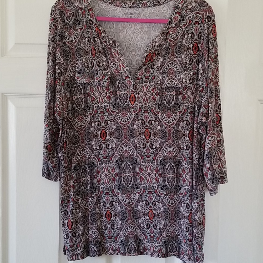 V- neck Tunic